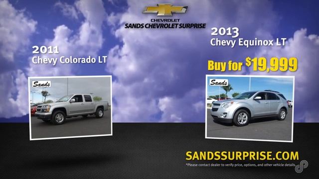 Used Cars, Trucks, SUV Sale Sands Chevrolet Surprise 4/15