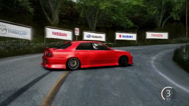 Assetto Corsa Drift - Toyota Chaser - Uphill смотреть онлайн