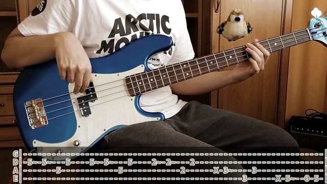 [TABS!] Arctic Monkeys - Body Paint (Bass Cover) смотреть онлайн