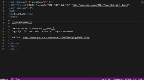 Xcode 13 - How To Create Custom Header File Comments with Xcode Text Macros - Xcode Tutorial