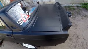 Покраска авто с баллонов в жидкую резину. Легче чем я думал! Результат превзошел все ожидания.