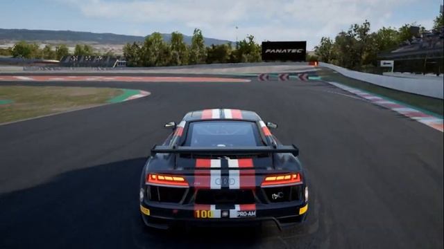 Assetto Corsa Competizione Audi R8 LMS GT4 Barcelona смотреть онлайн