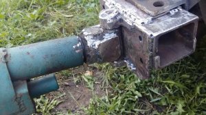 Сцепка телеги к мотоблоку