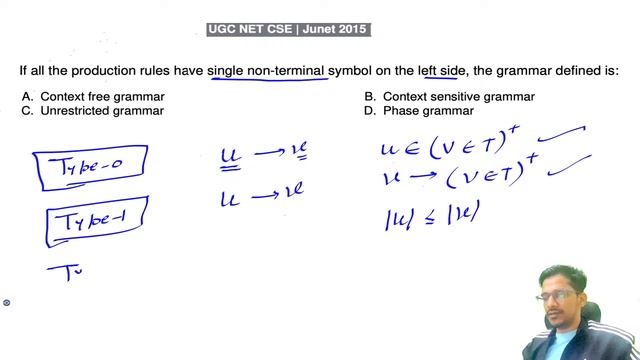 L18 NTA NET PYQs on CFG and CNF ||Theory of Computation for NTA NET and HPSC PGT смотреть онлайн