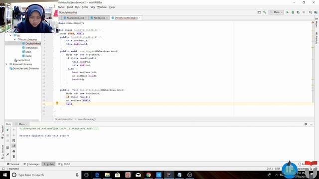 Java - Double Linked List смотреть онлайн