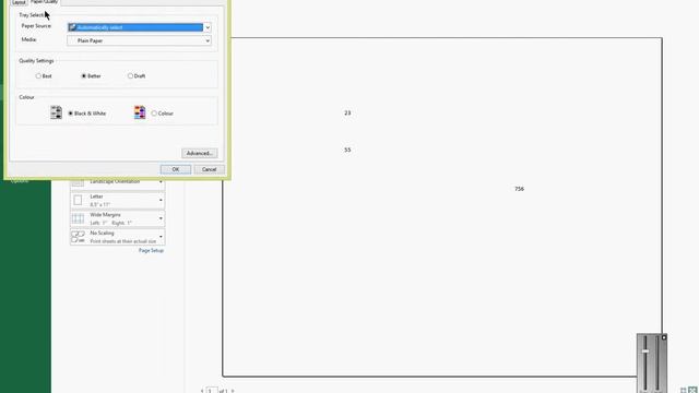 How to change page orientation when printing in Microsoft Excel 2013 смотреть онлайн