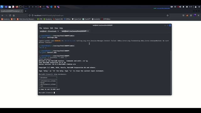Install bWAPP on Kali Linux - How to Fix 'Blank Page' Redirect смотреть онлайн