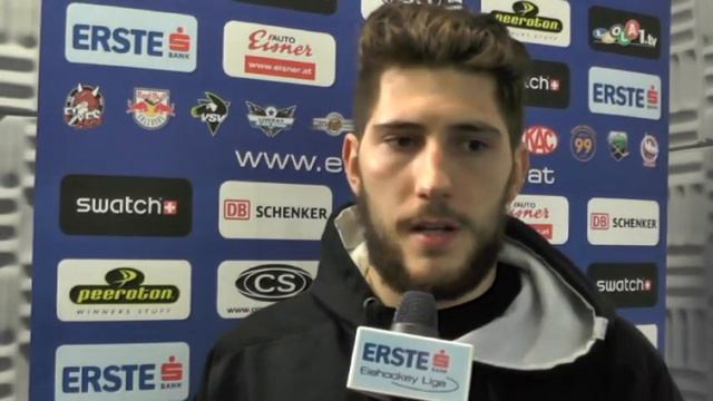 RBS-Stürmer Komarek nach dem 6:1-Auftaktsieg im ersten Finalspiel смотреть онлайн