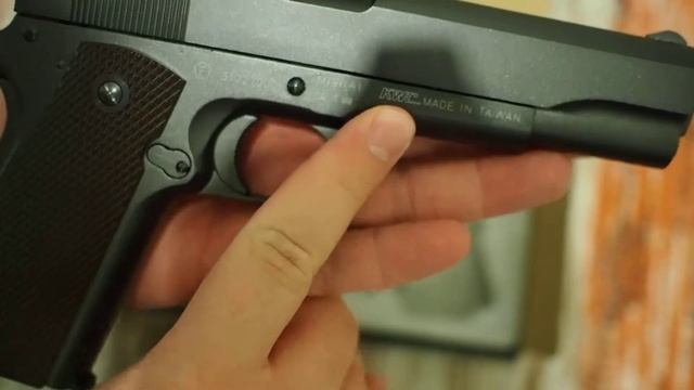 Unboxing: KWC / Cybergun 1911 M1 Co2 AirSoft смотреть онлайн