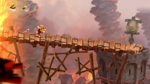 Rayman Legends - музыкальный уровень Рок-замок (Castle Rock)
