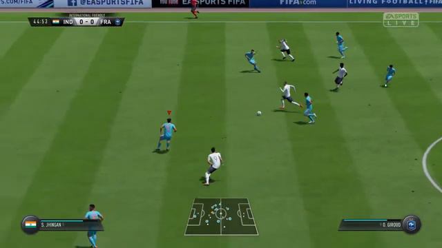 FIFA 19 - India vs France смотреть онлайн