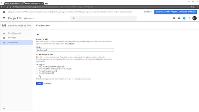 Generar API para insertar mapas de Google Maps en página web. смотреть онлайн