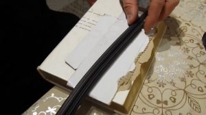 Замена резинок в бескаркасных щетках стеклоочистителя BOSCH AEROTWIN