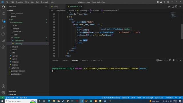 How To Make A Tab Component In React смотреть онлайн