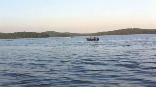 Новоуральск. Снегоход по озеру Таватуй. смотреть онлайн