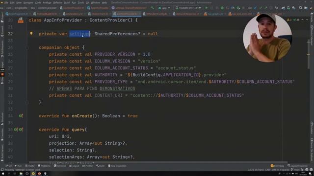 ⚡ [CONTENT PROVIDER] COMO IMPLEMENTAR UM PROVEDOR DE CONTEÚDO NO ANDROID STUDIO EM KOTLIN смотреть онлайн