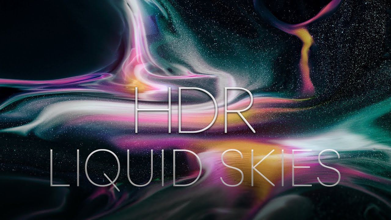 LIQUID SKIES I 8K HDR 60FPS I ✨MAGIC COLORS I #HDR #8K #SATISFYING смотреть онлайн