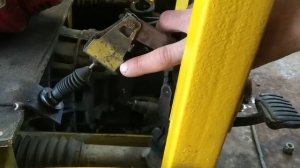 тросовое сцепление на самодельный минитрактор.