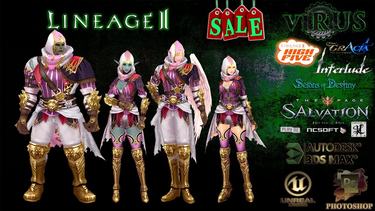 New Costumes. 105. LINEAGE II - FAFURION. Any Chronicles ◄√i®uS►