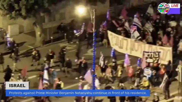 MIDEAST: NETANYAHU PROTESTS смотреть онлайн