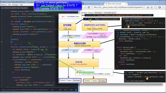 Store, State, Dispatch(Action), Reducer - Part 3/3 смотреть онлайн