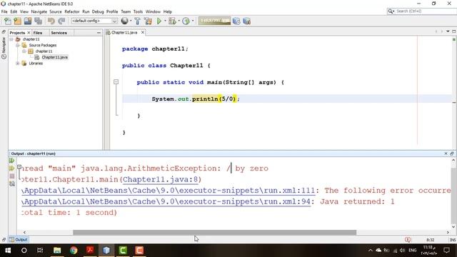 Chapter 11 Exception Handling Part 1 смотреть онлайн