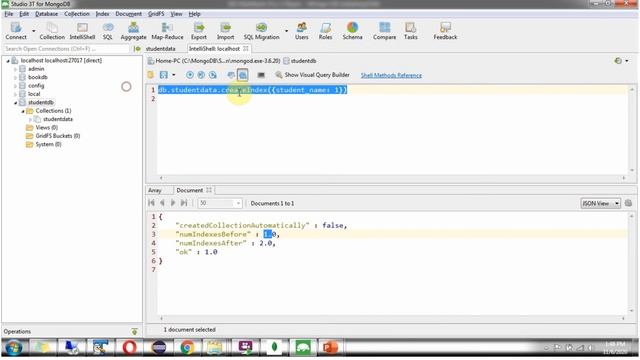 MongoDB Indexing Tutorial with Example | Indexing in MongoDB | MongoDB Tutorial for Beginners смотреть онлайн