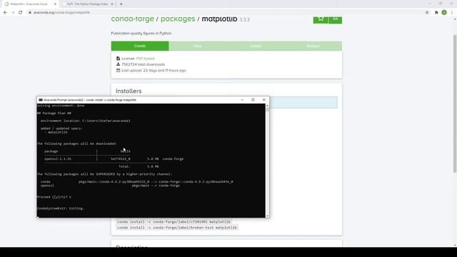 27. Python conda install, pip install смотреть онлайн