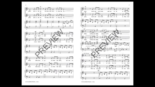 In Flanders Fields (2-Part Choir) - by John Jacobson and Roger Emerson смотреть онлайн