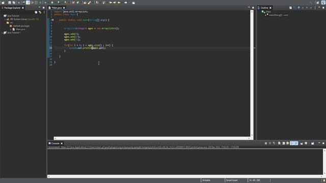 Java Tutorial 23 - Looping and Sorting an ArrayList смотреть онлайн