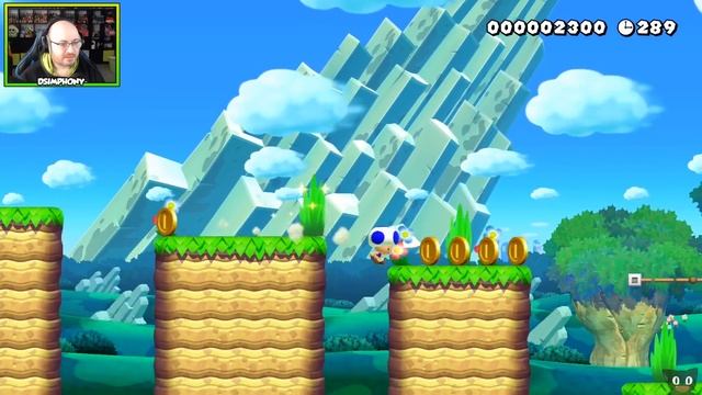 ¡El Toad supersónico! - Super Mario Maker 2 (Online) DSimphony смотреть онлайн