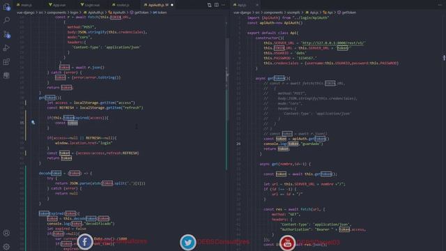 Tutorial VUEJS: Refresh del token token access vencido смотреть онлайн