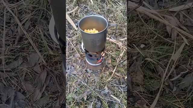 Суп с сушёными грибами и сыром. смотреть онлайн