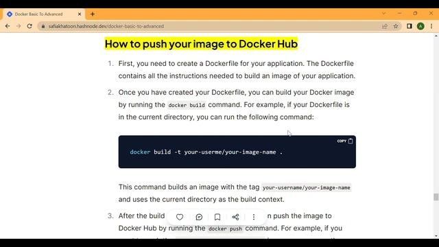 Difference between CMD and RUN || Build, Run and create|| How to push your image to Docker Hub смотреть онлайн