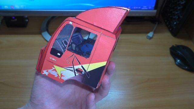 Модели из бумаги 85. MAN LE 180C. Часть 6 смотреть онлайн