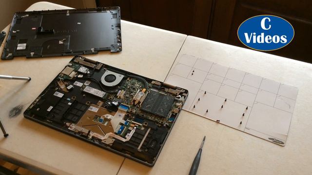 Dell Inspiron 7000 Laptop -how to replace battery, RAM Memory, SSD / Hard Drive смотреть онлайн