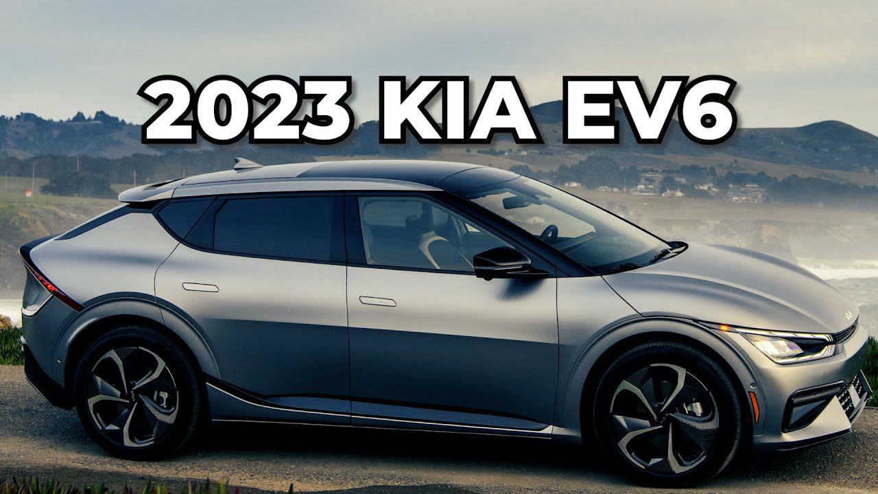 2023 Kia EV6 - Экстерьер и Вождение! смотреть онлайн