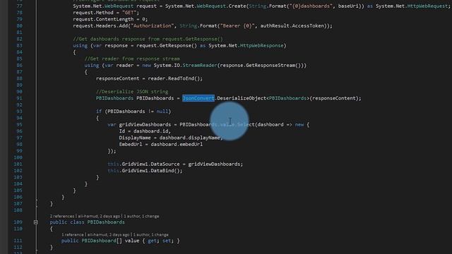 Embed a dashboard from Power BI into your application смотреть онлайн