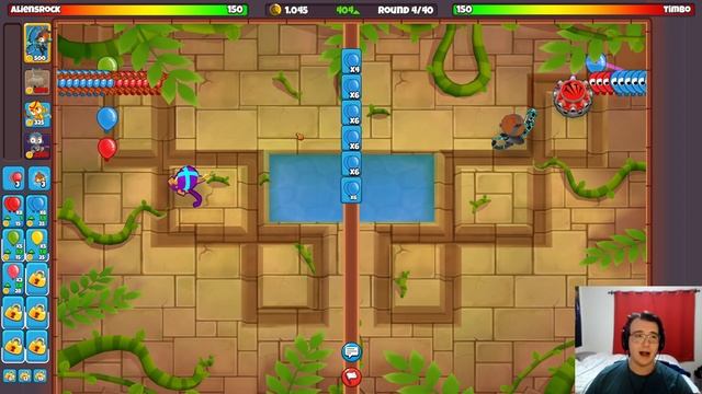 Bloons TD Battles 2 - Grinding for Super Monkey Upgrades! (Aliensrock Archive) смотреть онлайн