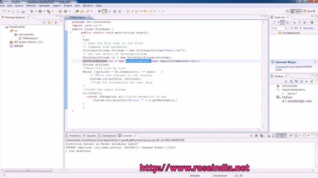 How to read text file in Java? смотреть онлайн