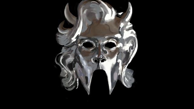 Рисуем стальную маску в Procreate смотреть онлайн