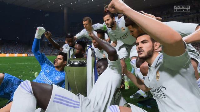 Выиграли ЛЧ за Real Madrid в Фифа 23 (Начали второй сезон) смотреть онлайн