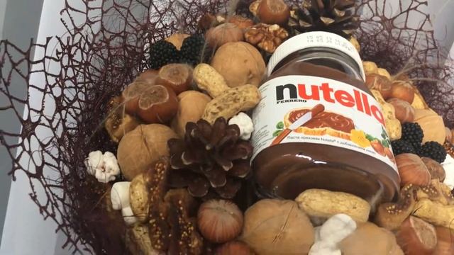 Букет из орехов мужчине с нутеллой смотреть онлайн