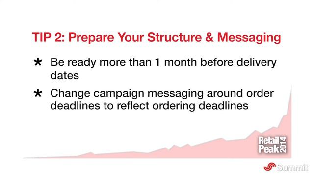 Use delivery deadlines to boost Christmas sales смотреть онлайн