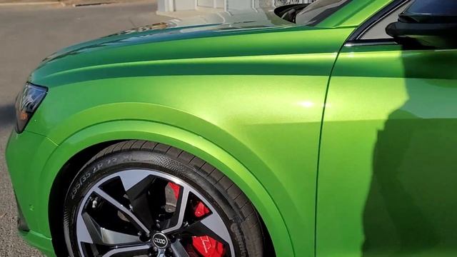 2022 Audi RSQ8 Java Green Metallic Audi Exclusive RS Q8