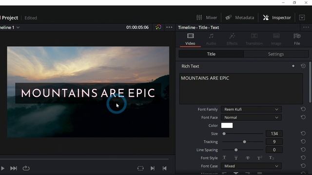 HOW TO ADD TEXT IN DAVINCI RESOLVE 17 - DaVinci Resolve Basics Tutorial смотреть онлайн