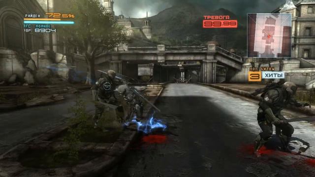 MGR Revengeance часть 2 Минус глаз и щеночек с бензопилой смотреть онлайн
