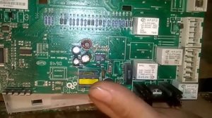 Ремонт модуля управления стиральной машины Indesit и ariston. Замигала индикация и не работает тэн