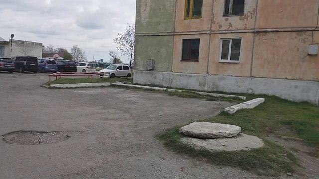 Сгоревший штаб 444 ПТАБ в Воздвиженке. смотреть онлайн