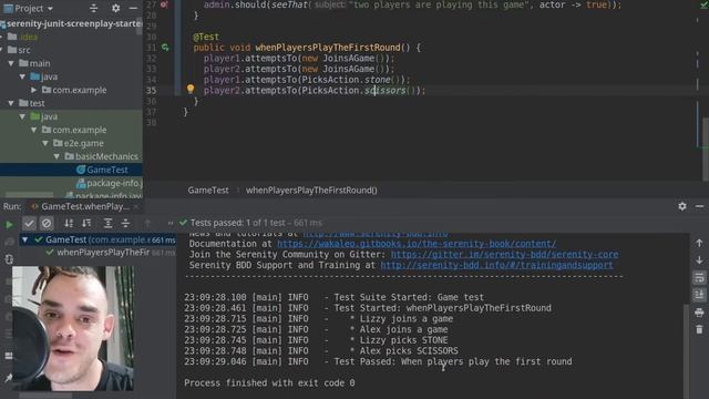 ATDD with Serenity BDD - Part 1 - Players can join смотреть онлайн